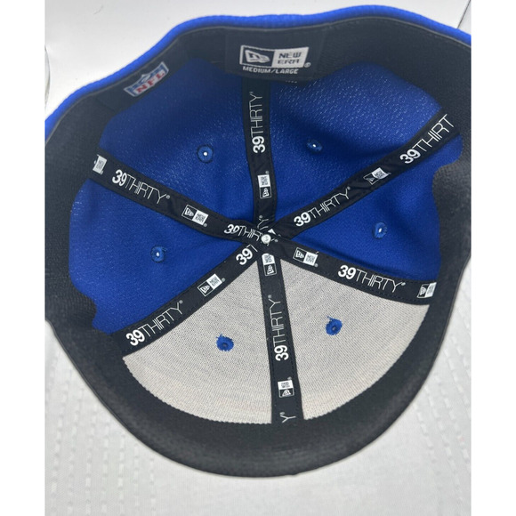 NFL Buffalo Bills On-Field 39Thirty New Era Blue Medium/Large Flex FitFitted Hat - Picture 4 of 5